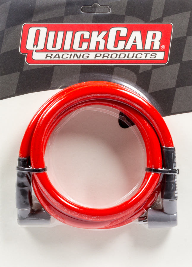 QUICKCAR RACING PRODUCTS Coil Wire - Red 60in HEI/Socket QUICKCAR RACING PRODUCTS