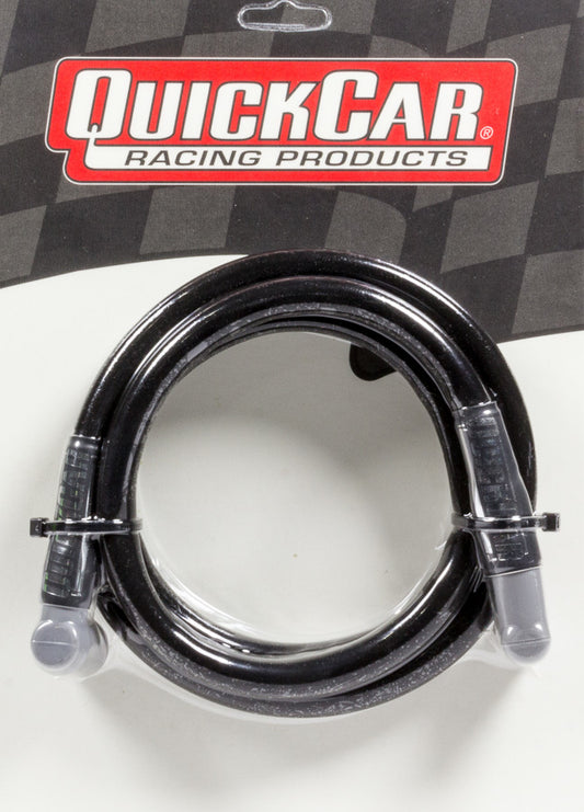 QUICKCAR RACING PRODUCTS Coil Wire - Blk 60in HEI/Socket QUICKCAR RACING PRODUCTS