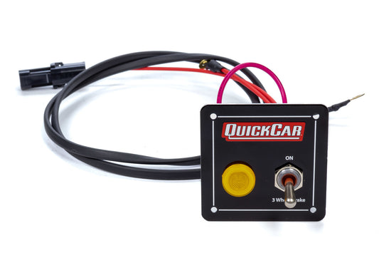 QUICKCAR RACING PRODUCTS 3-Wheel Brake Panel w/ Light QUICKCAR RACING PRODUCTS