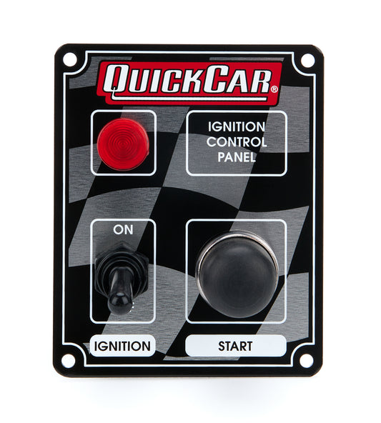 QUICKCAR RACING PRODUCTS Ignition Panel w/Light QUICKCAR RACING PRODUCTS