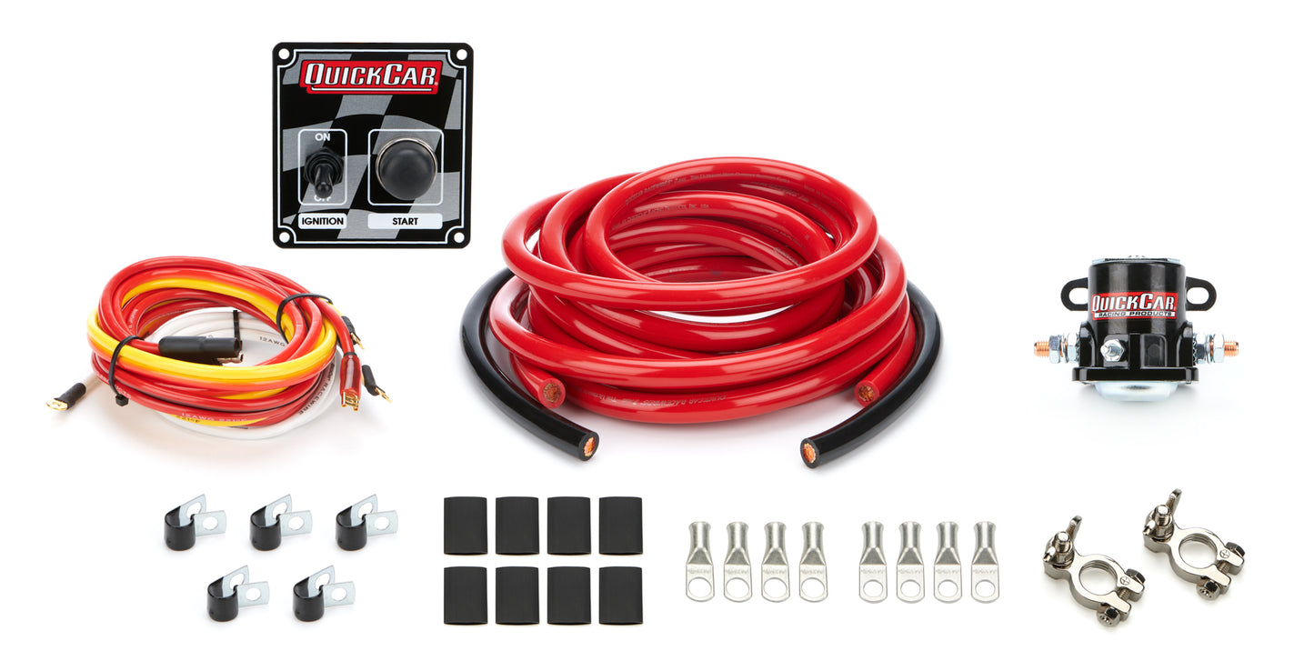 QUICKCAR RACING PRODUCTS Wiring Kit 2 Gauge with 50-102 Switch Panel QUICKCAR RACING PRODUCTS