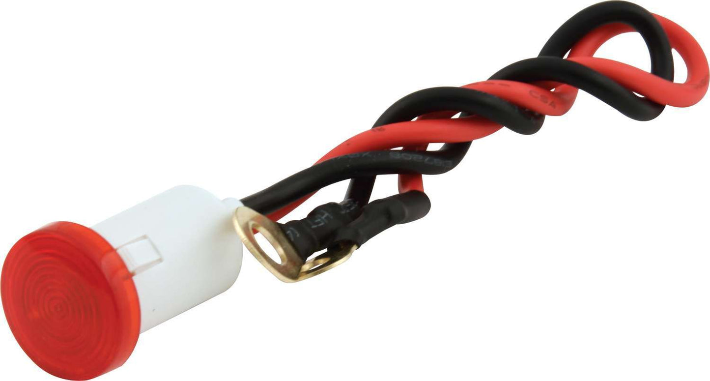 QUICKCAR RACING PRODUCTS Ign Panel Pilot Light Red QUICKCAR RACING PRODUCTS