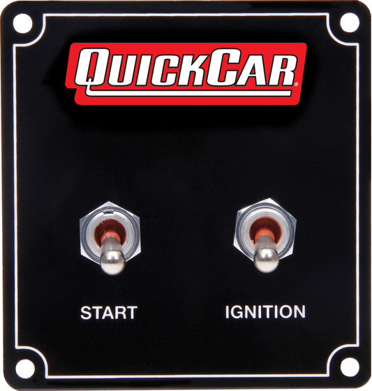 QUICKCAR RACING PRODUCTS Ignition Panel 2 Switch With Pigtail QUICKCAR RACING PRODUCTS