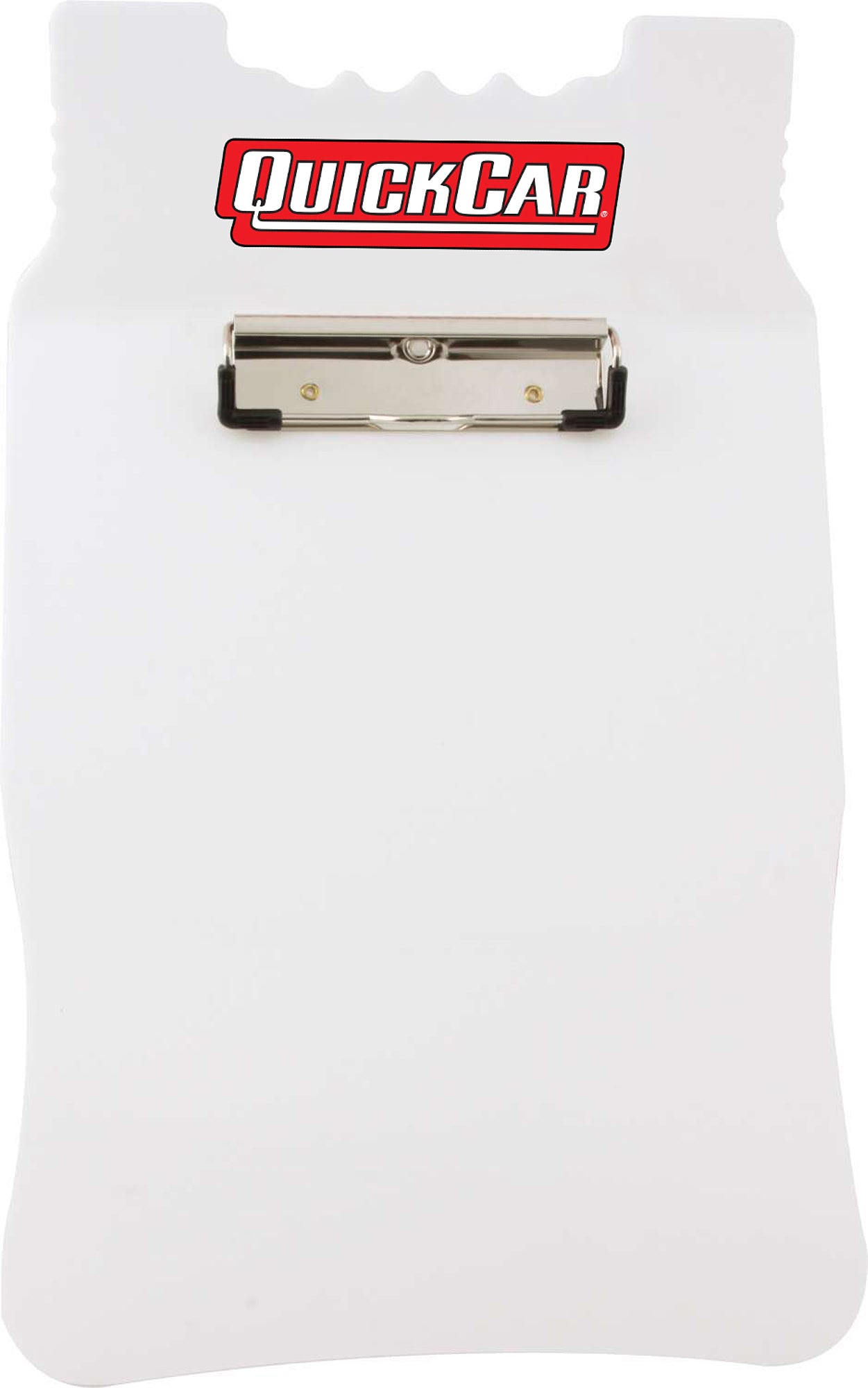 QUICKCAR RACING PRODUCTS Acrylic Clipboard White QUICKCAR RACING PRODUCTS