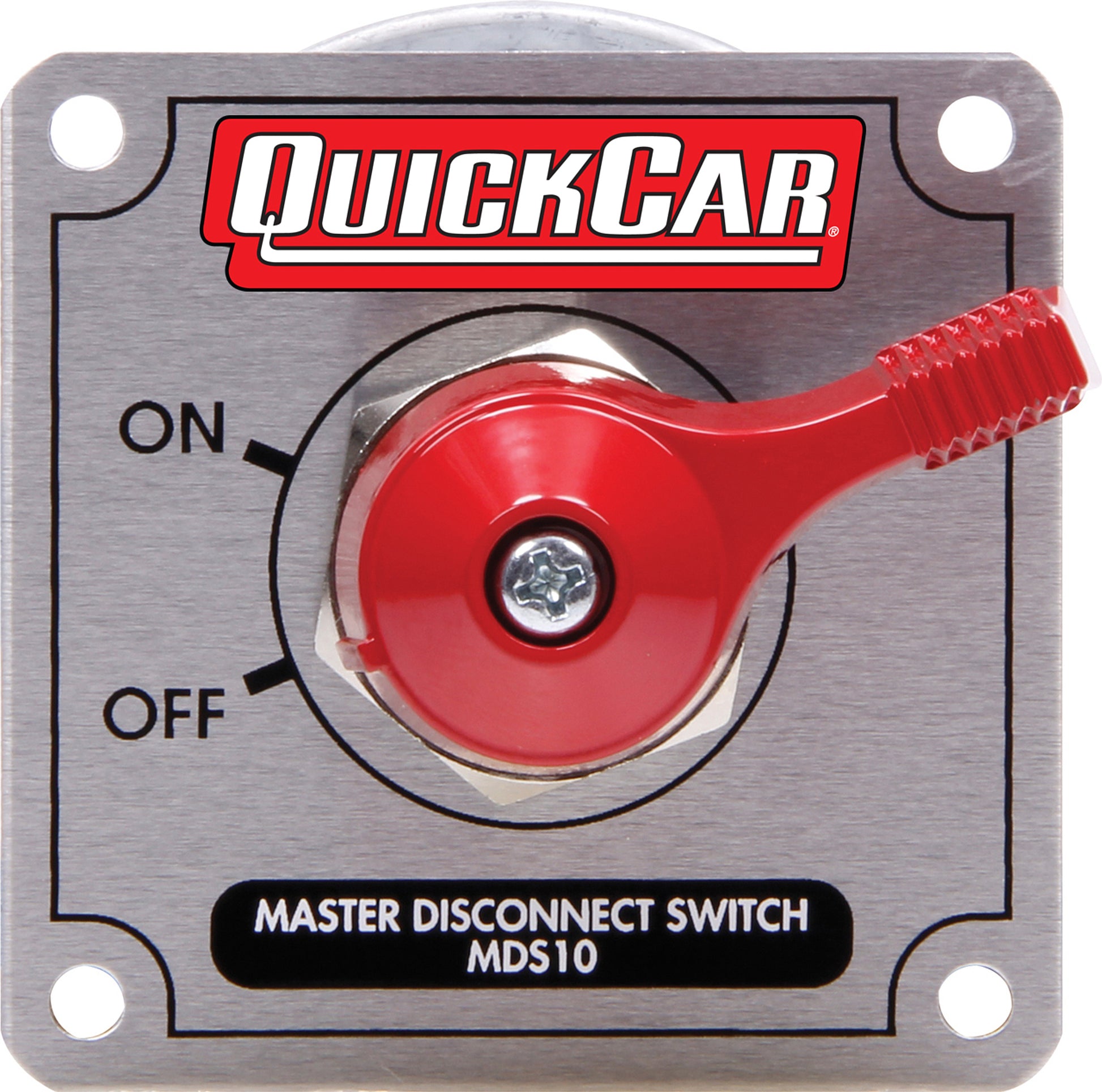 QUICKCAR RACING PRODUCTS Master Disconnect High Amp 4 Post Silver Plate QUICKCAR RACING PRODUCTS