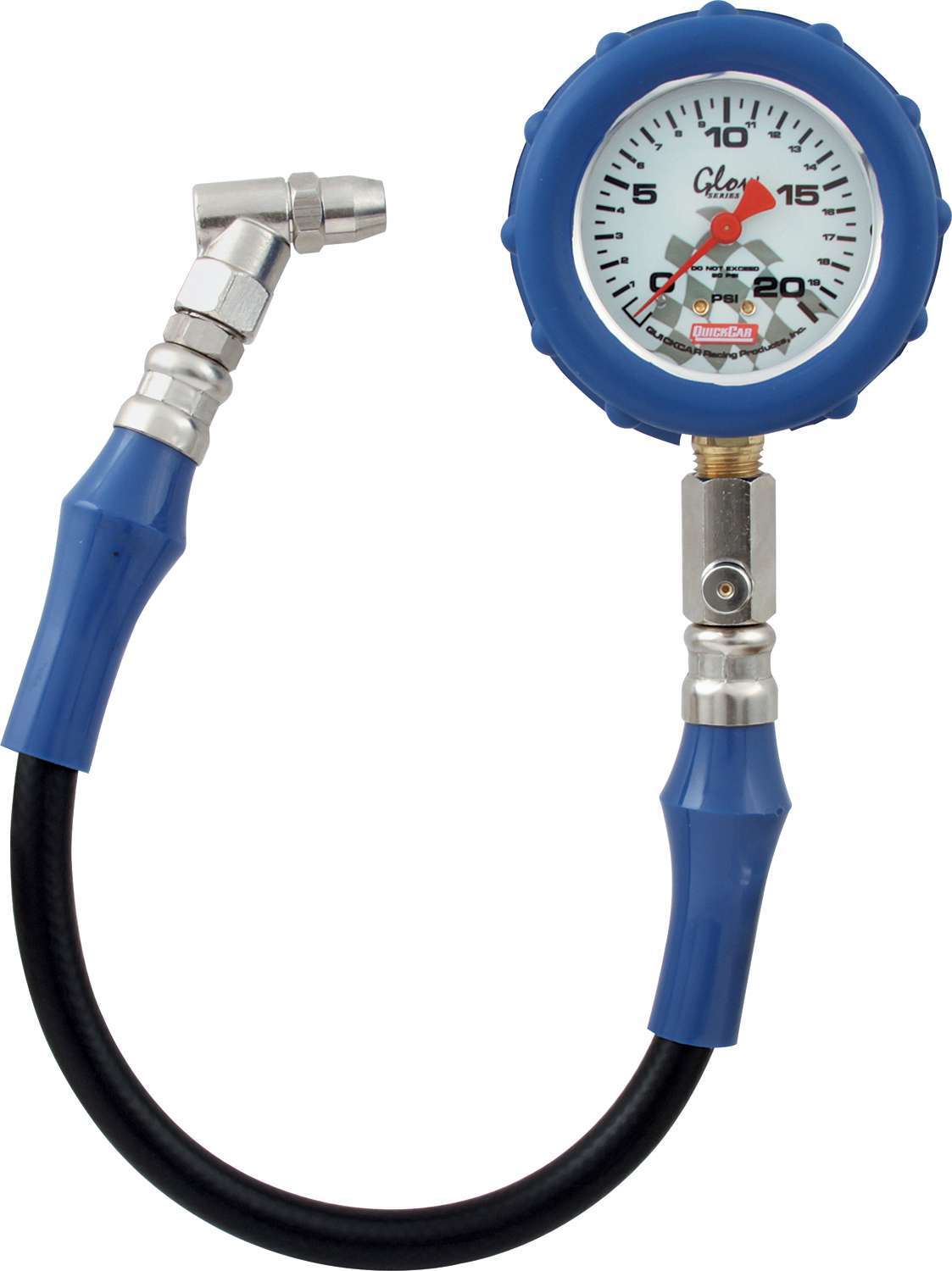 QUICKCAR RACING PRODUCTS Tire Gauge 20 PSI Glo Gauge QUICKCAR RACING PRODUCTS