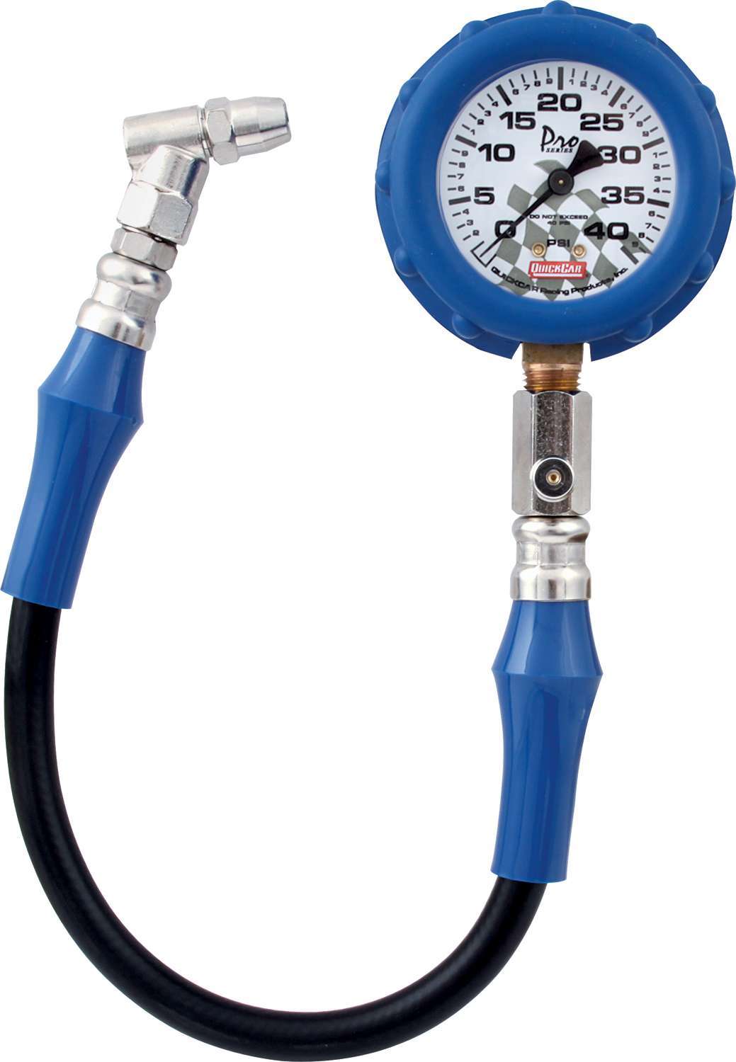 QUICKCAR RACING PRODUCTS Tire Pressure Gauge 40 PSI QUICKCAR RACING PRODUCTS