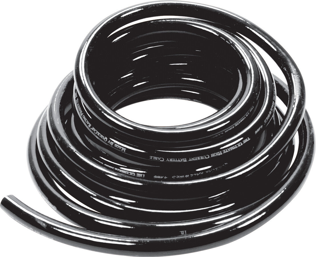 QUICKCAR RACING PRODUCTS Power Cable 4 Gauge Blk 15Ft QUICKCAR RACING PRODUCTS