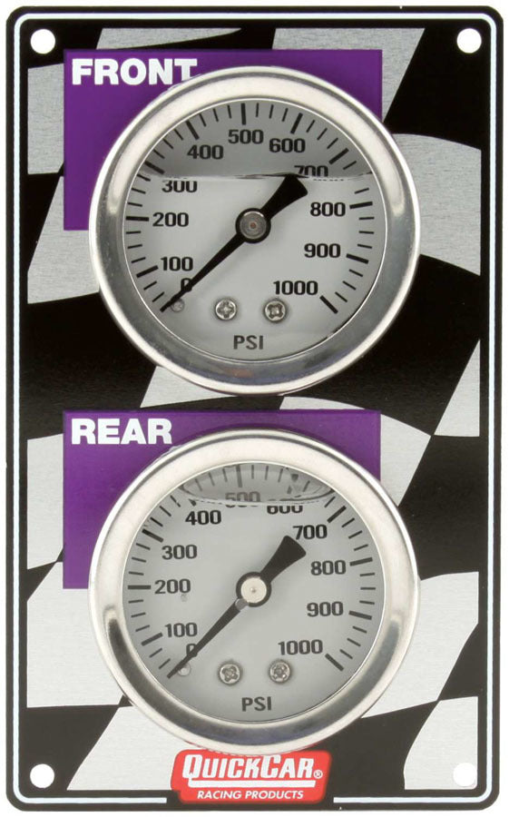 QUICKCAR RACING PRODUCTS Mini Brake Bias Gauge Panel Vertical QUICKCAR RACING PRODUCTS