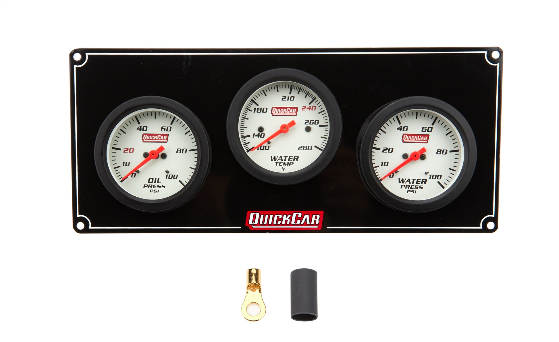 QUICKCAR RACING PRODUCTS 3 Gauge Extreme Panel OP/WT/WP QUICKCAR RACING PRODUCTS