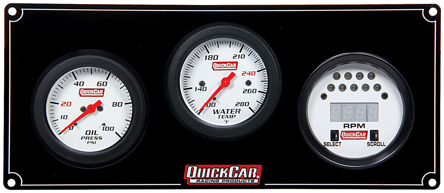 QUICKCAR RACING PRODUCTS Extreme 2-1 w/Tach OP/WT QUICKCAR RACING PRODUCTS