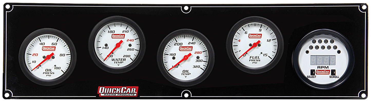 QUICKCAR RACING PRODUCTS Extreme 4-1 w/Tach OP/WT/OT/FP QUICKCAR RACING PRODUCTS