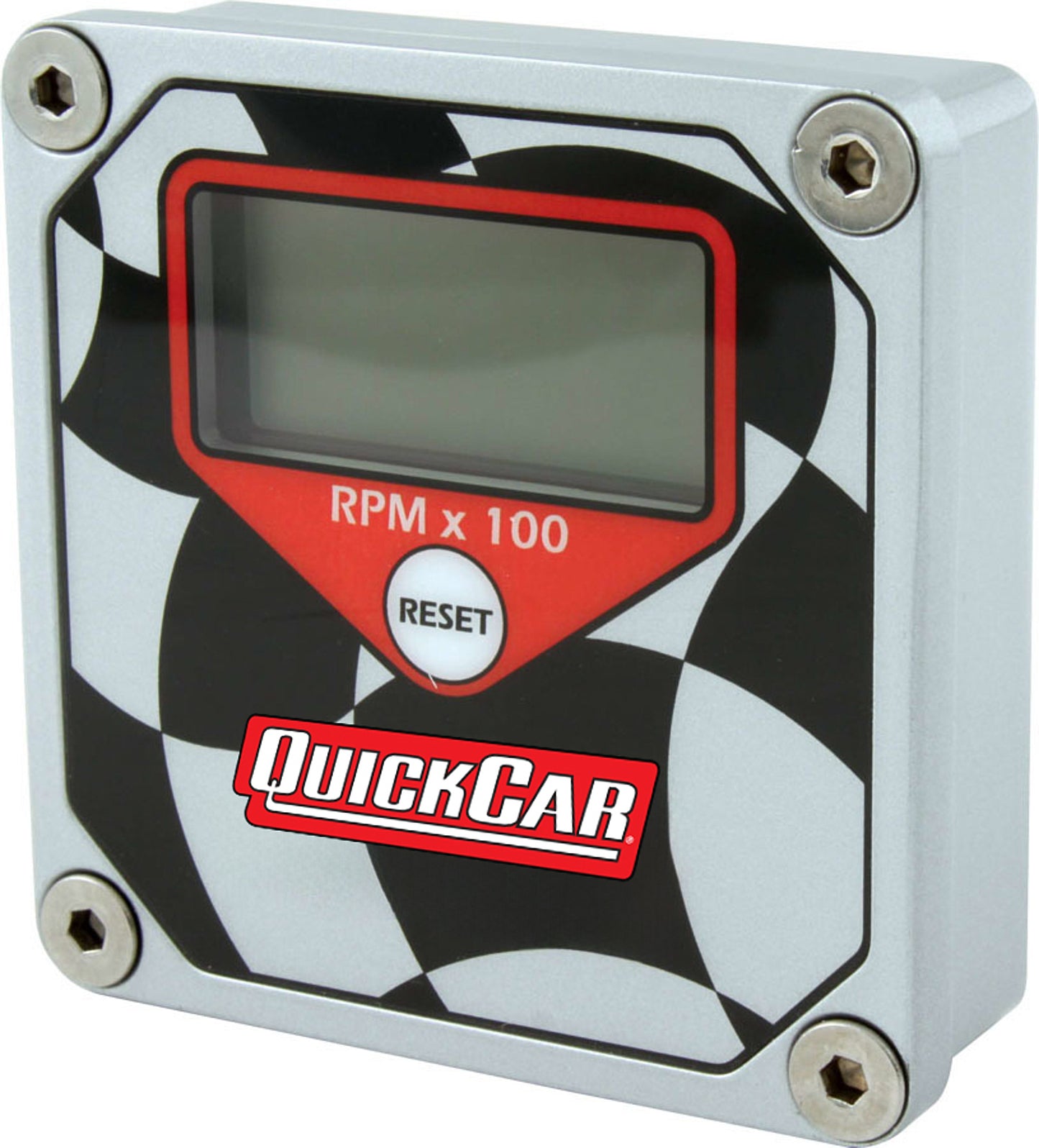 QUICKCAR RACING PRODUCTS LCD Tachometer Checkered Flag Face QUICKCAR RACING PRODUCTS