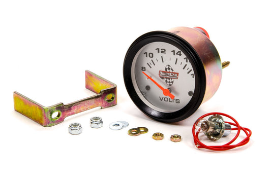 QUICKCAR RACING PRODUCTS Voltmeter Gauge 2-5/8in QUICKCAR RACING PRODUCTS