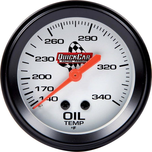 QUICKCAR RACING PRODUCTS Oil Temp. Gauge 2-5/8in QUICKCAR RACING PRODUCTS