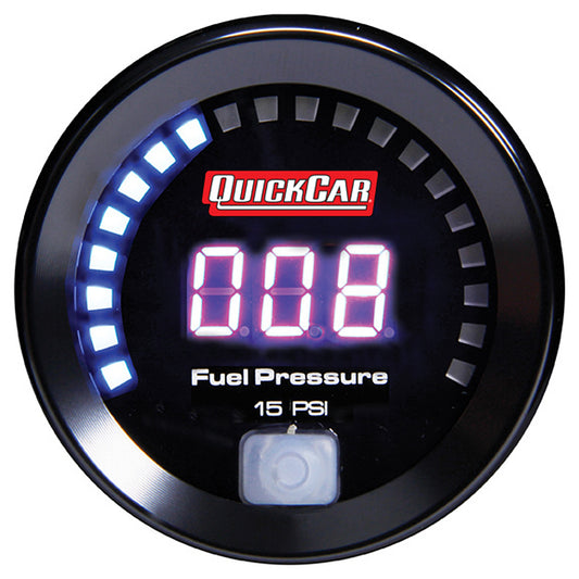 QUICKCAR RACING PRODUCTS Digital Fuel Pressure Gauge 0-15 QUICKCAR RACING PRODUCTS