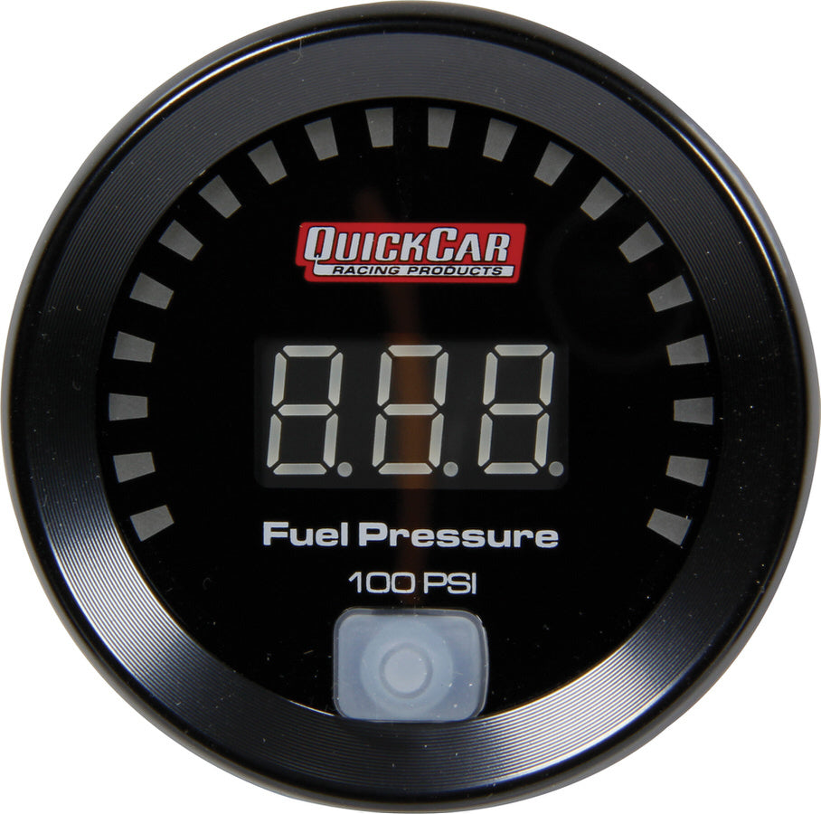 QUICKCAR RACING PRODUCTS Digital Fuel Pressure Gauge 0-100 QUICKCAR RACING PRODUCTS