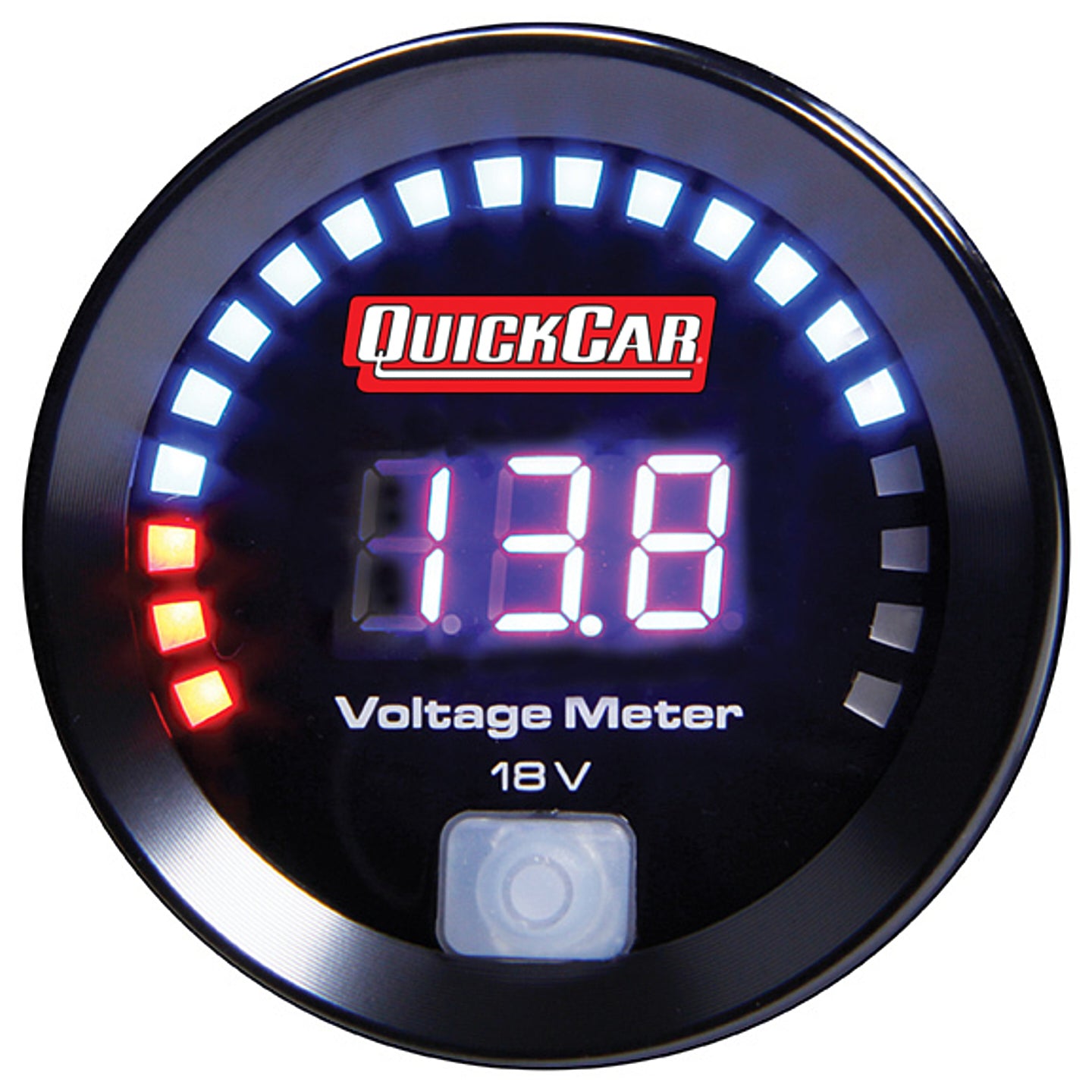 QUICKCAR RACING PRODUCTS Digital Volt Gauge 8-18 QUICKCAR RACING PRODUCTS