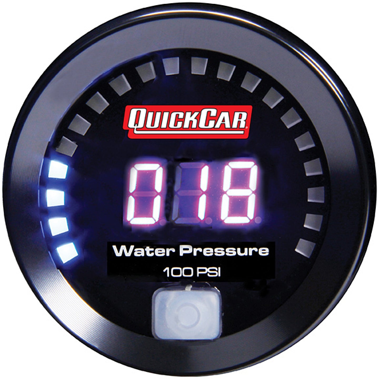 QUICKCAR RACING PRODUCTS Digital Water Pressure Gauge 0-100 QUICKCAR RACING PRODUCTS