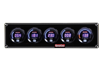 QUICKCAR RACING PRODUCTS Digital 5-Gauge Panel OP/WT/OT/FP/Volts QUICKCAR RACING PRODUCTS