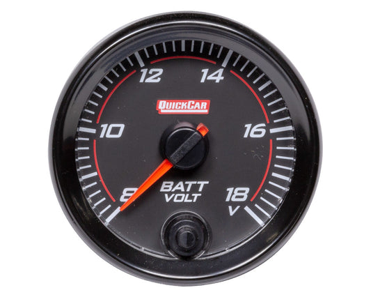 QUICKCAR RACING PRODUCTS Redline Gauge Voltmeter QUICKCAR RACING PRODUCTS