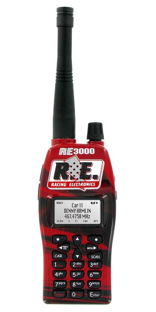 RACING ELECTRONICS Scanner 440CH Over The Air Programmable RACING ELECTRONICS