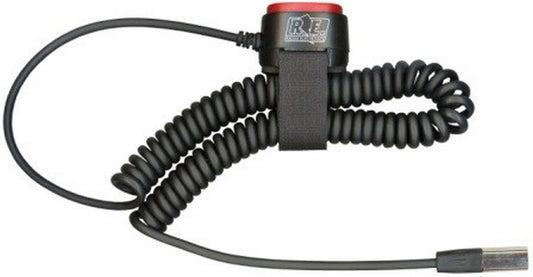 RACING ELECTRONICS Push-To-Talk Switch Velcro Mount RACING ELECTRONICS