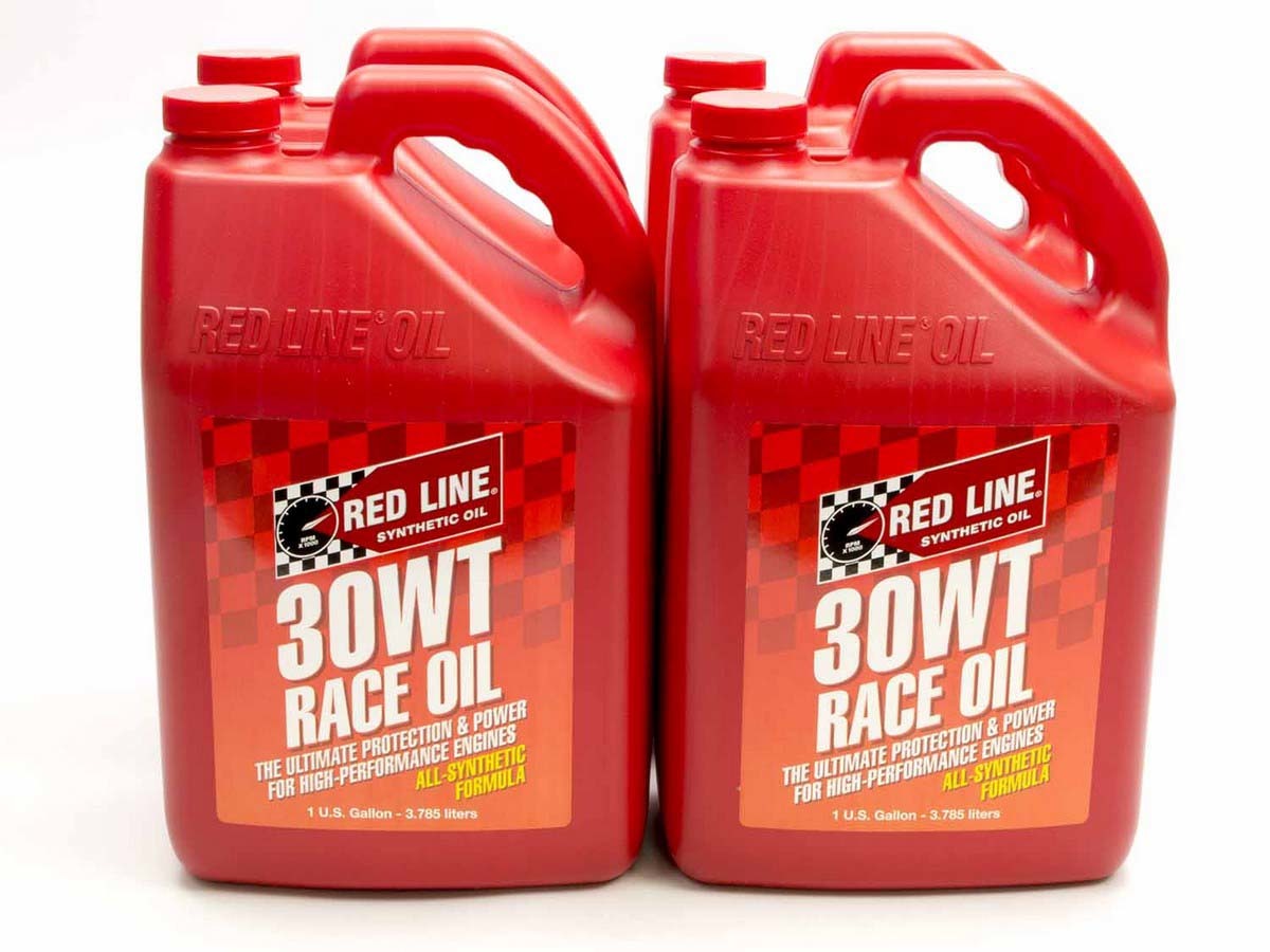 REDLINE OIL 30WT Race Oil Case/4-Gal (10W30) REDLINE OIL