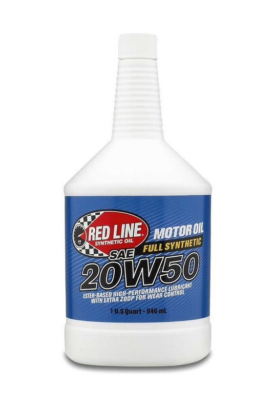 REDLINE OIL 20W50 Motor Oil 1 Qt. REDLINE OIL