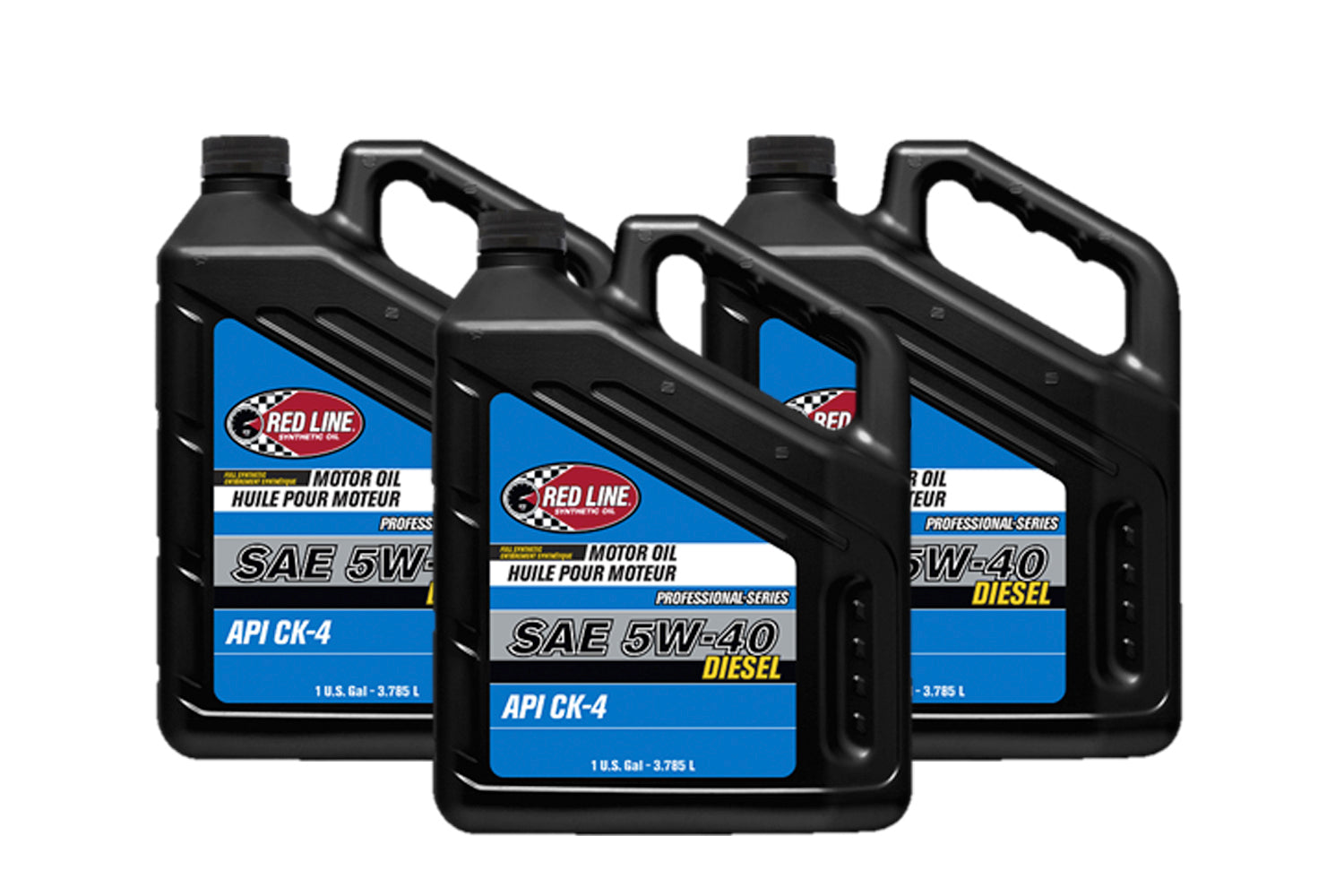 REDLINE OIL Pro-Series 5w40 Oil Case 3 x 1 Gal. Bottle Diesel REDLINE OIL