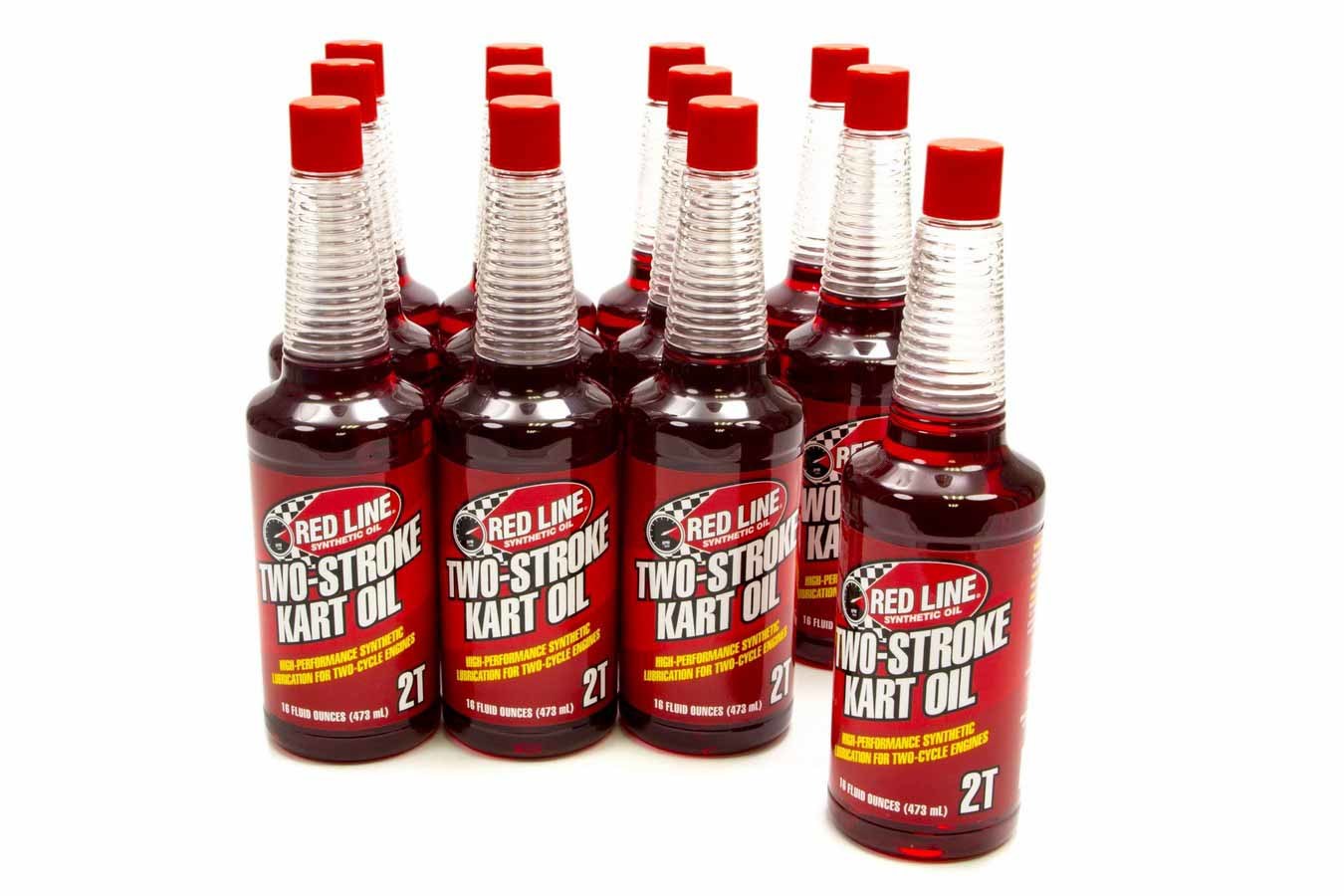 REDLINE OIL 2 Cycle Kart Oil Case 12x16 Oz. Bottles REDLINE OIL