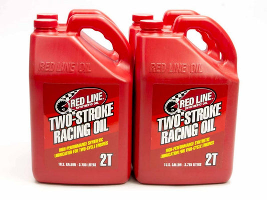 REDLINE OIL 2 Cycle Racing Oil Case 4x1 Gallon REDLINE OIL