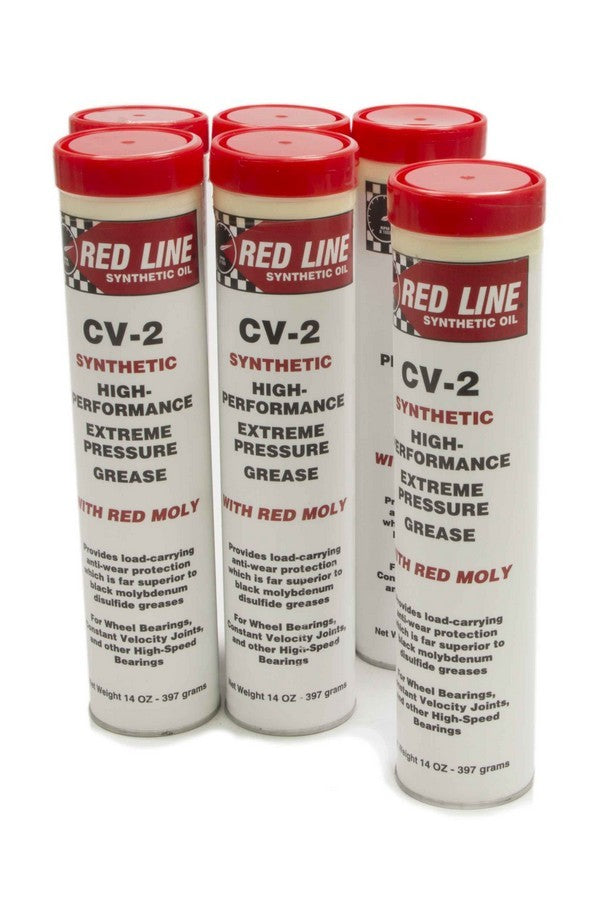 REDLINE OIL CV-2 Synthetic Grease Cartridge Case/6-14oz REDLINE OIL