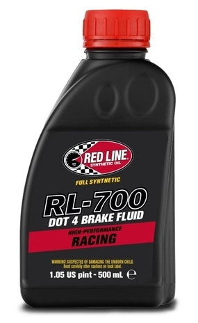 REDLINE OIL RL700 Brake Fluid Racing 500ml DOT4 REDLINE OIL