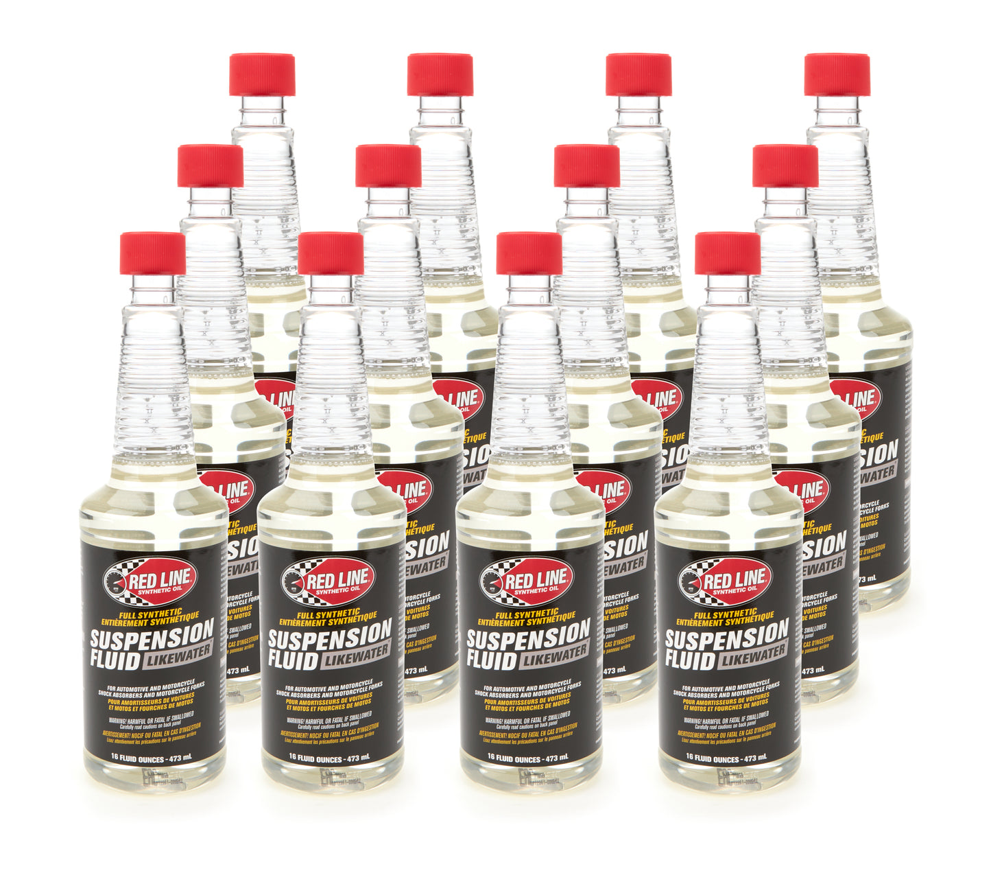 REDLINE OIL Like Water Suspension Fluid Case/12-16oz REDLINE OIL