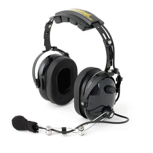 RUGGED RADIOS Headset Over The Head H22 2-Way Black CF RUGGED RADIOS