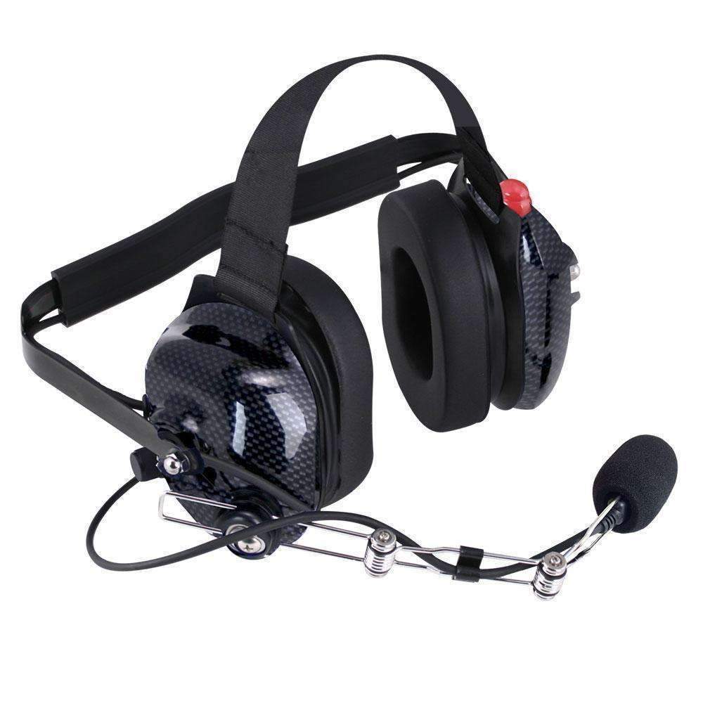 RUGGED RADIOS Headset Behind The Head H42 2-Way Black CF RUGGED RADIOS