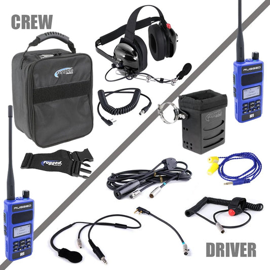 RUGGED RADIOS Radio System Complete Team IMSA R1 UHF / VHF RUGGED RADIOS