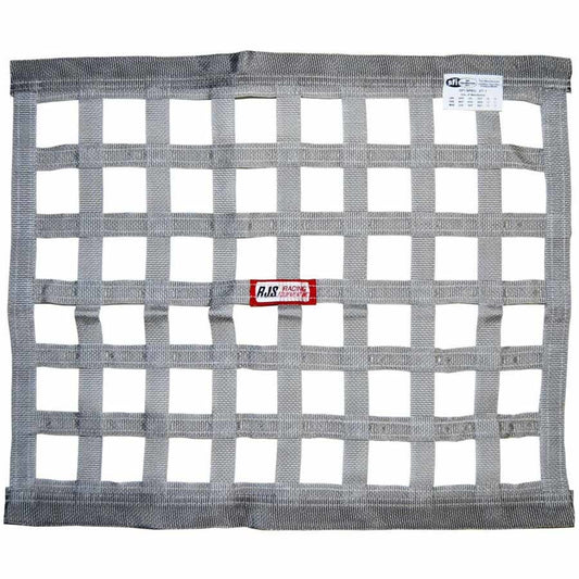 RJS SAFETY Gray Ribbon Window Net 18x24 RJS SAFETY