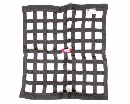 RJS SAFETY Ribbon Window Net 24x24 Black SFI RJS SAFETY