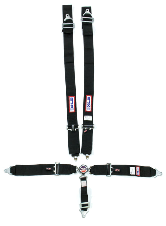 RJS SAFETY 5 PT Harness System Q/R BK Ind Wrap 2inSub RJS SAFETY