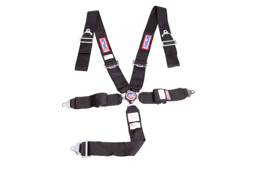 RJS SAFETY 5 PT Harness System Q/R Black Ind Wrap 3in Sub RJS SAFETY