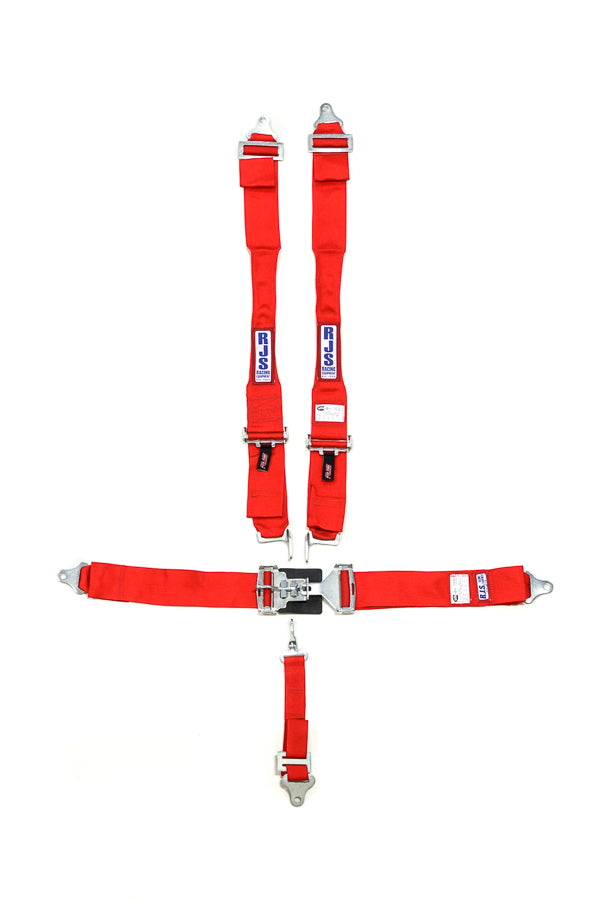 RJS SAFETY Harness System 5 Pt Red Hans Shoulder Ind Wrap RJS SAFETY