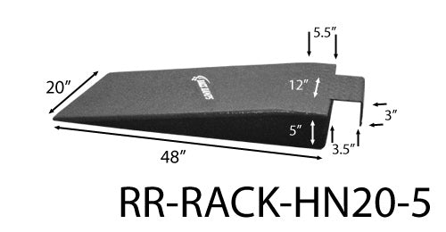 RACE RAMPS Race Ramps Hook Nosed Ra mps 20in Wide 5in High RACE RAMPS