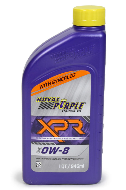 ROYAL PURPLE 0w8 XPR Racing Oil 1 Qt. ROYAL PURPLE