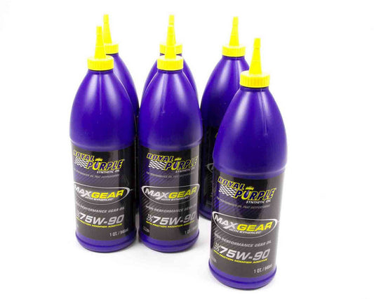 ROYAL PURPLE 75w90 Max Gear Oil Case 6x1 Quart ROYAL PURPLE