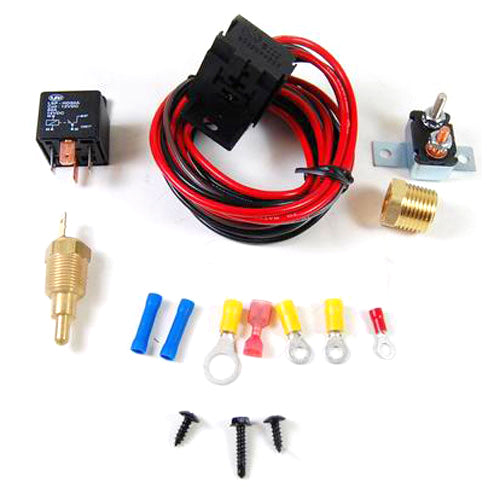 RACING POWER CO-PACKAGED Electric Fan Thermostat Kit 200/185 Deg RACING POWER CO-PACKAGED