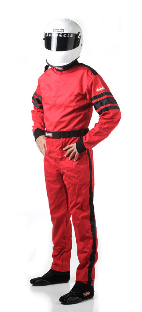 RACEQUIP Red Suit Single Layer Small RACEQUIP