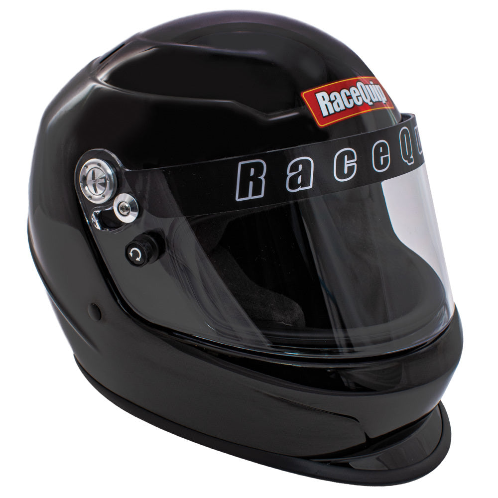 RACEQUIP Helmet Pro Youth Gloss Black SFI24.1 2020 RACEQUIP