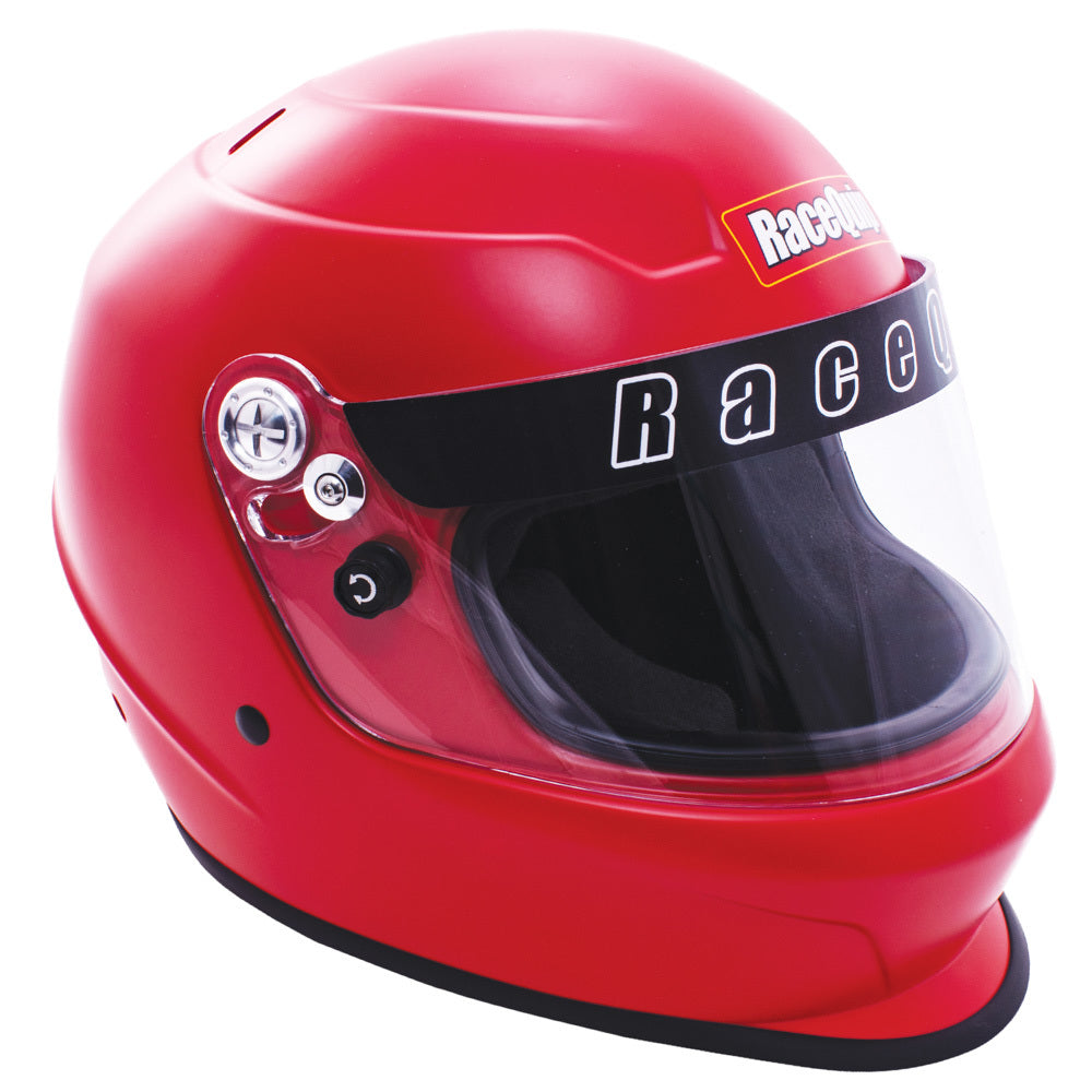 RACEQUIP Helmet Pro Youth Gloss Corsa Red SFI24.1 2020 RACEQUIP